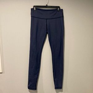 Lulu lemon, navy, size 8 leggings